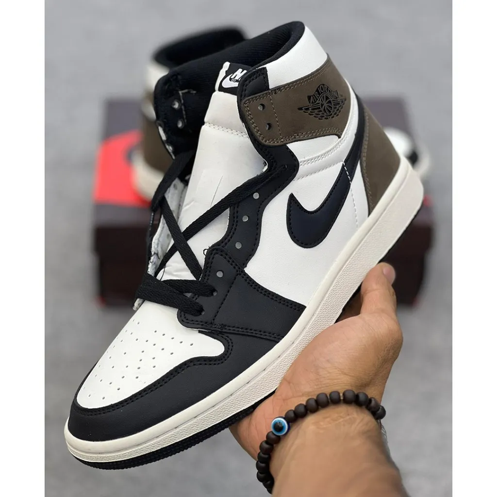 جردن وان های دارک موکا Jordan 1 High Dark Mocha MSTR - تصویر 4