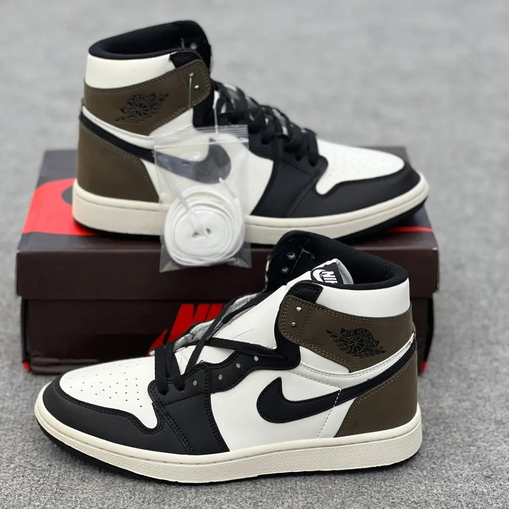 جردن وان های دارک موکا Jordan 1 High Dark Mocha MSTR - تصویر 2