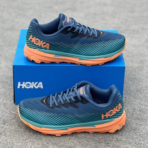 هوکا تورنت 2 آبی نارنجی Hoka Torrent 2 Real Teal Cantaloupe