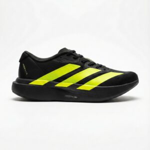 آدیداس آدیزیرو اوو اس ال مشکی سبز فسفری adidas Adizero Evo SL Black Lucid Lemon JR3420 آدیداس آدیزیرو اوو اس ال مشکی سبز فسفری adidas Adizero Evo SL Black Lucid Lemon JR3420