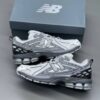 کفش نیوبالانس 1906 طوسی نقره‌ای مشکی New Balance 1906R Brighton Grey