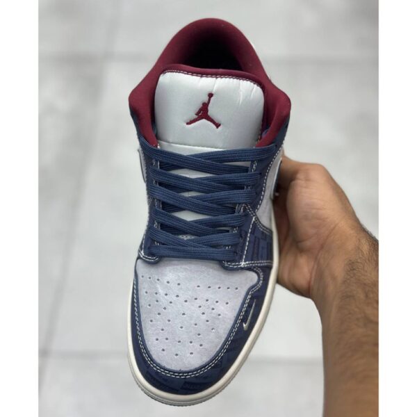 جردن ۱ لو سوپریم سرمهای طوسی Jordan 1 Low Supreme Midnight Navy جردن ۱ لو سوپریم سرمهای طوسی Jordan 1 Low Supreme Midnight Navy