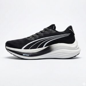 پوما مگ مکس نیترو مشکی سفید PUMA MagMax Nitro Black White 310088-01 پوما مگ مکس نیترو مشکی سفید PUMA MagMax Nitro Black White 310088-01
