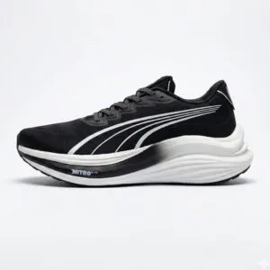 پوما مگ مکس نیترو مشکی سفید PUMA MagMax Nitro Black White 310088-01 پوما مگ مکس نیترو مشکی سفید PUMA MagMax Nitro Black White 310088-01