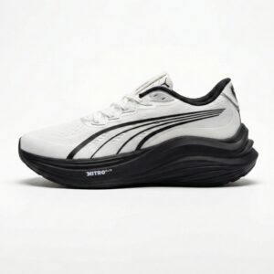 پوما مگ مکس نیترو سفید مشکی PUMA MagMax Nitro white black پوما مگ مکس نیترو سفید مشکی PUMA MagMax Nitro white black