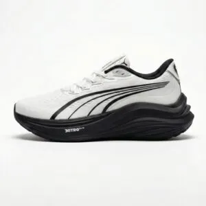 پوما مگ مکس نیترو سفید مشکی PUMA MagMax Nitro white black پوما مگ مکس نیترو سفید مشکی PUMA MagMax Nitro white black