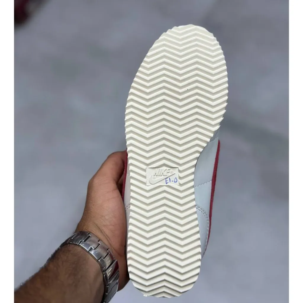 نایک کورتز ولنتاین سفید قرمز Nike Cortez SE Valentine’s Day FZ5167-133 - تصویر 6