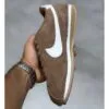 نایک کورتز قهوه‌ای سفید Nike Cortez Vintage Medium Curry FJ2530-200 - تصویر 3