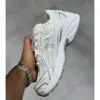 نیوبالانس 740 سفید سیلور متالیک New Balance 740 - تصویر 3