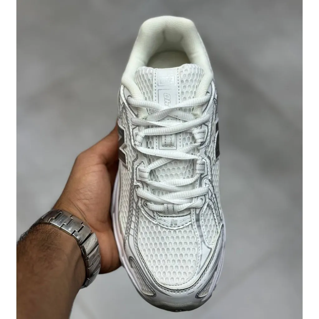 نیوبالانس 740 سفید سیلور متالیک New Balance 740 - تصویر 4