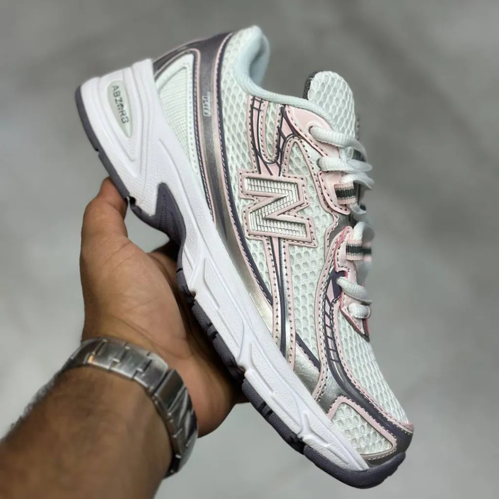 نیوبالانس 740 رز شوگر New Balance 740v2 Rose Sugar U740PK2 نیوبالانس 740 رز شوگر New Balance 740v2 Rose Sugar U740PK2 - تصویر 2