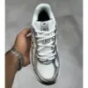 نیوبالانس 740 سفید نقرهای متالیک سرمهای New Balance 740v2 White Shadow Grey Navy U740WN2 نیوبالانس 740 سفید نقرهای متالیک سرمهای New Balance 740v2 White Shadow Grey Navy U740WN2 - تصویر 2