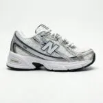 نیوبالانس 740 سفید نقره‌ای متالیک سرمه‌ای New Balance 740v2 White Shadow Grey Navy U740WN2