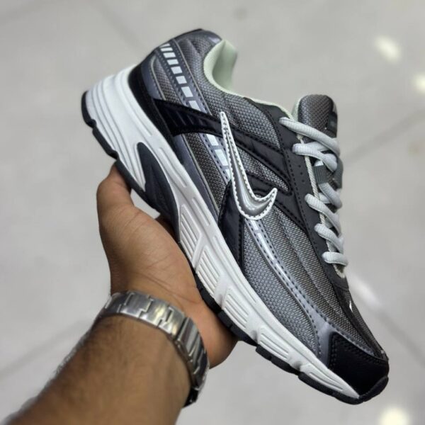 نایک اینیشیتور نقره‌ای خاکستری مشکی سفید Nike Initiator Anthracite Metallic Cool Grey IB3083-001