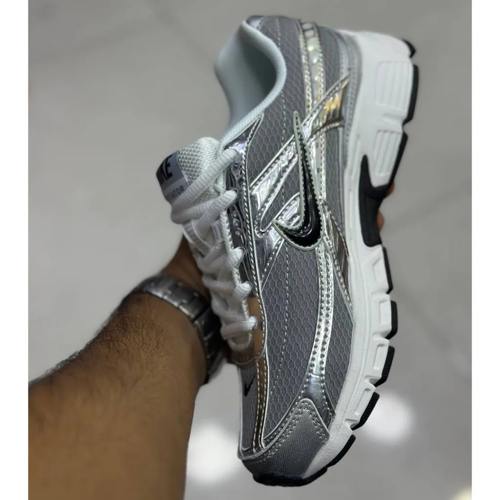 نایک اینیشیتور نقره‌ای خاکستری Nike Initiator Silver Grey - تصویر 3
