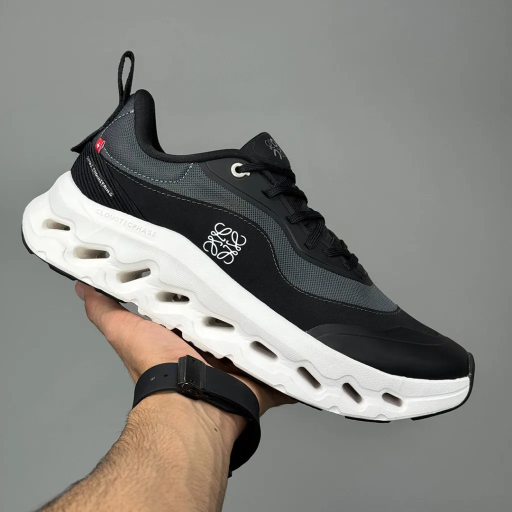 کتونی آن رانینگ مشکی سفید کلودتیلت On Running Cloudtilt 2 LOEWE Black White 3WE10870553 کتونی آن رانینگ مشکی سفید کلودتیلت On Running Cloudtilt 2 LOEWE Black White 3WE10870553 - تصویر 2