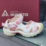 صندل طبیعت گردی زنانه هامتو سفید صورتی مدل HUMTTO HT9602-13