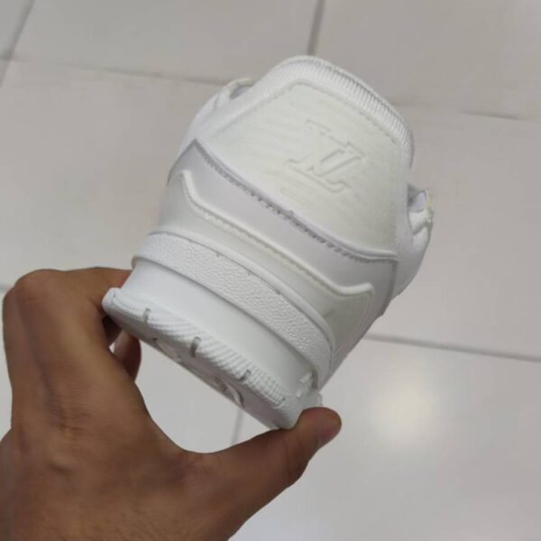 لویی ویتون ترینر سفید Louis Vuitton LV Trainer White لویی ویتون ترینر سفید Louis Vuitton LV Trainer White