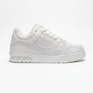 لویی ویتون ترینر سفید Louis Vuitton LV Trainer White لویی ویتون ترینر سفید Louis Vuitton LV Trainer White