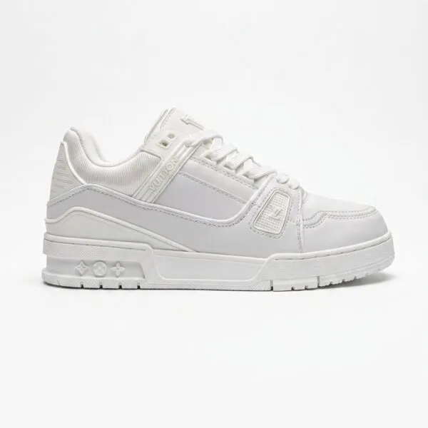 لویی ویتون ترینر سفید Louis Vuitton LV Trainer White لویی ویتون ترینر سفید Louis Vuitton LV Trainer White