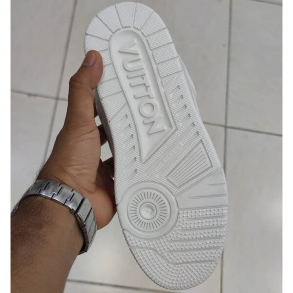 لویی ویتون ترینر سفید Louis Vuitton LV Trainer White لویی ویتون ترینر سفید Louis Vuitton LV Trainer White