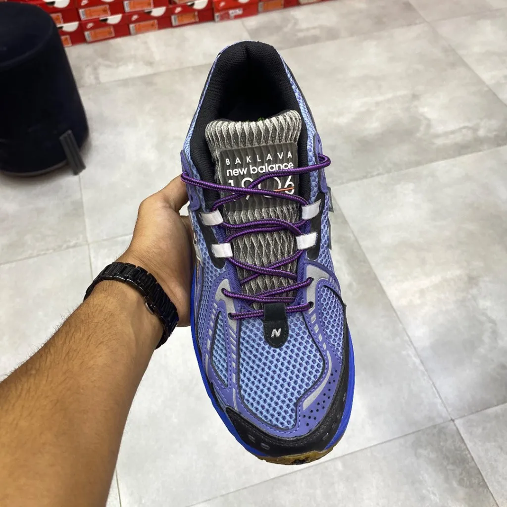 کفش نیوبالانس New Balance 1906R Action Bronson Medusa Azul - تصویر 3