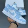جردن وان لو Jordan 1 Low White Ice Blue - تصویر 4