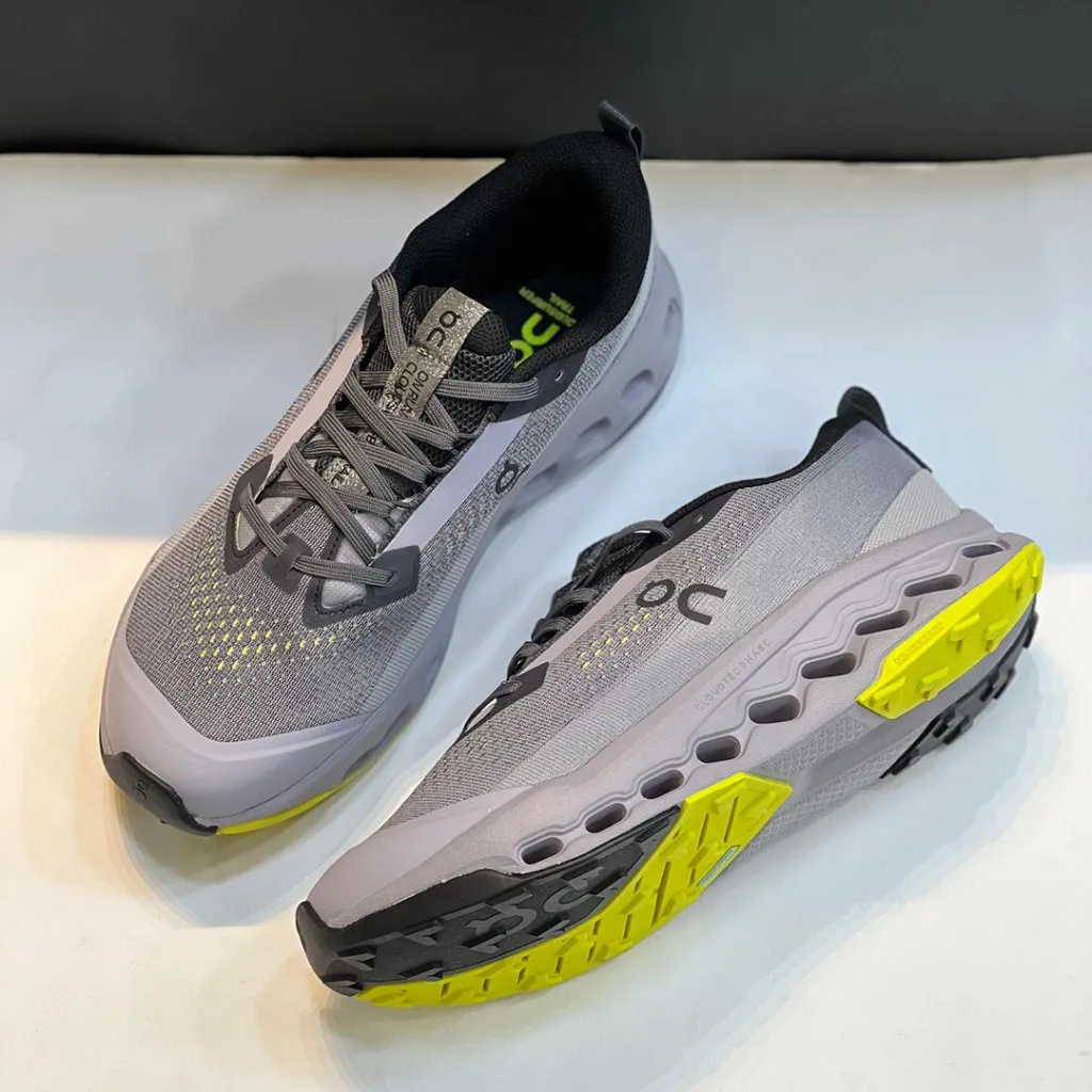کتونی آن رانینگ کلودسرفر تریل طوسی On Running Cloudsurfer Trail 2 3WF30102647 - تصویر 4