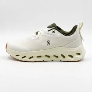 کتونی آن رانینگ کلودتیلت سفید زیتونی On Running Cloudtilt 2 LOEWE White Khaki 3ME10693507