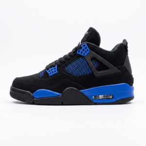 ایر جردن 4 Air Jordan 4 Retro Black Blue Thunder ایر جردن 4 Air Jordan 4 Retro Black Blue Thunder