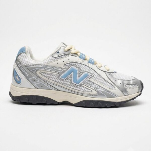 نیوبالانس 204 ال سیلور سفید آبی New Balance 204L U204LSWC نیوبالانس 204 ال سیلور سفید آبی New Balance 204L U204LSWC