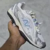 نیوبالانس 204 ال سیلور سفید آبی New Balance 204L U204LSWC نیوبالانس 204 ال سیلور سفید آبی New Balance 204L U204LSWC - تصویر 2