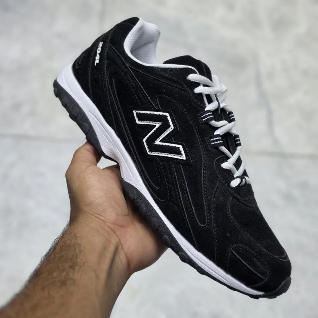 نیوبالانس 204 ال مشکی سفید New Balance 204L - تصویر 2