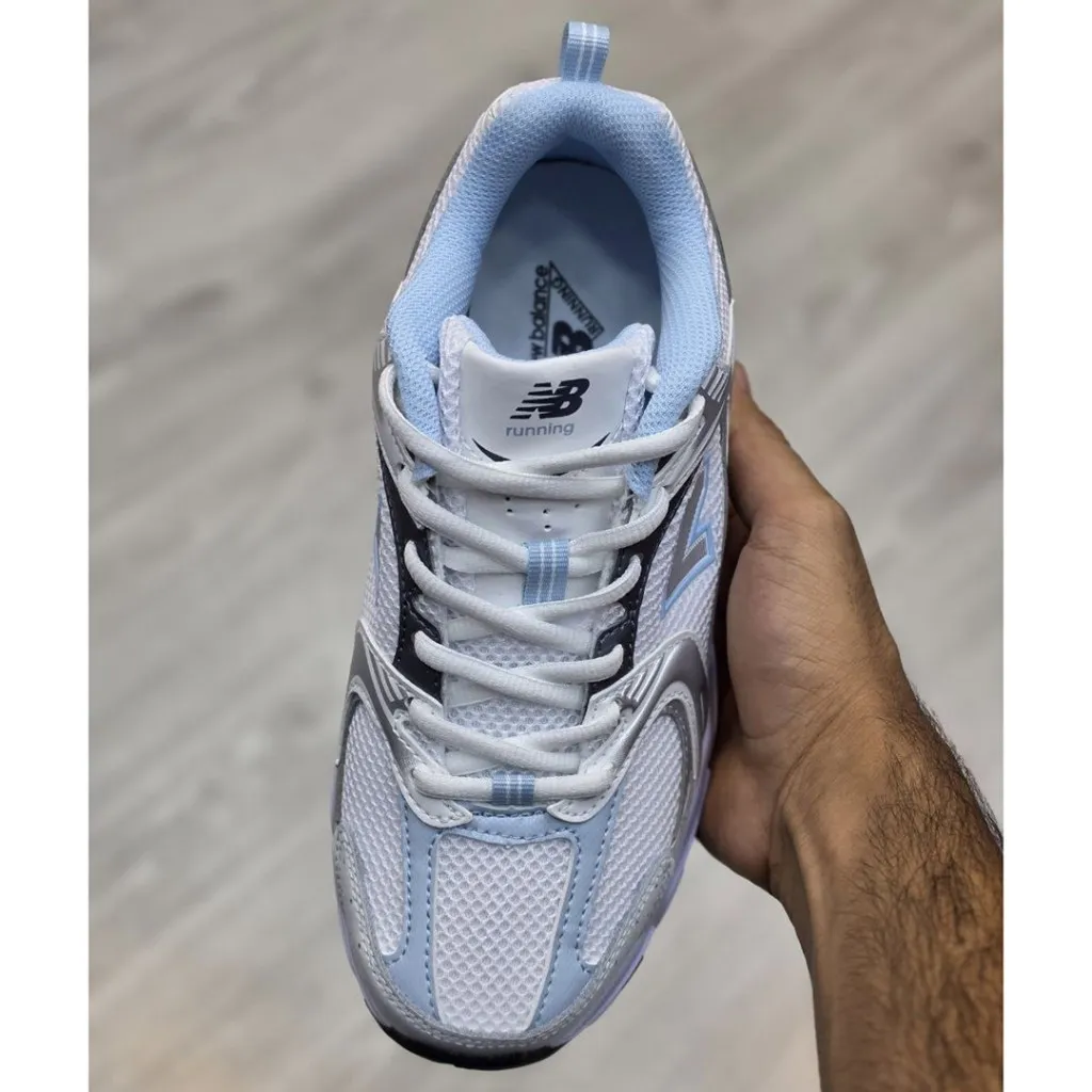 کفش نیوبالانس 530 سفید سیلور آبی New Balance MR530RA - تصویر 4