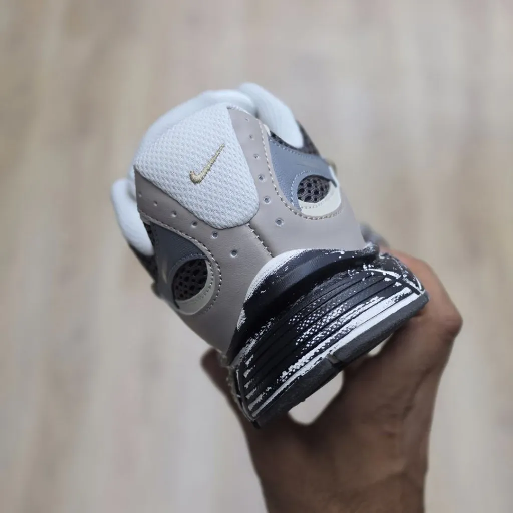 نایک وی فایو آر ان آر طوسی بژ مشکی Nike V5 RNR - تصویر 5
