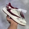 نایک ایر جردن وان لو استاسی کرم زرشکی Nike Air Jordan 1 Low Stussy Cream Burgundy نایک ایر جردن وان لو استاسی کرم زرشکی Nike Air Jordan 1 Low Stussy Cream Burgundy