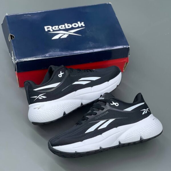ریباک زیگنیشن خاکستری مشکی سفید Reebok Zignition Black White ریباک زیگنیشن خاکستری مشکی سفید Reebok Zignition Black White