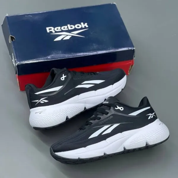 ریباک زیگنیشن خاکستری مشکی سفید Reebok Zignition Black White ریباک زیگنیشن خاکستری مشکی سفید Reebok Zignition Black White
