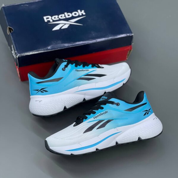 ریباک زیگنیشن سفید آبی مشکی Reebok Zignition White/Future Cyan ریباک زیگنیشن سفید آبی مشکی Reebok Zignition White/Future Cyan
