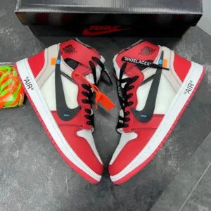 کفش نایک ایر جردن وان ساقدار آف وایت شیکاگو Nike Air Jordan 1 High Off-White Chicago کفش نایک ایر جردن وان ساقدار آف وایت شیکاگو Nike Air Jordan 1 High Off-White Chicago