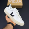 کفش وجا کامپو سفید مشکی Veja Campo White Black کفش وجا کامپو سفید مشکی Veja Campo White Black