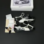 کفش پوما اسپیدکت پریمیوم ایکس روز مشکی سفید Puma Speedcat Premium X Rose Black White
