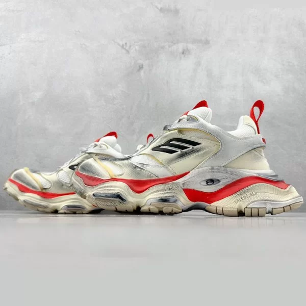 بالنسیاگا کارگو Balenciaga CARGO SNEAKER BEIGE/GREY/RED بالنسیاگا کارگو Balenciaga CARGO SNEAKER BEIGE/GREY/RED