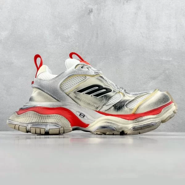 بالنسیاگا کارگو Balenciaga CARGO SNEAKER BEIGE/GREY/RED بالنسیاگا کارگو Balenciaga CARGO SNEAKER BEIGE/GREY/RED