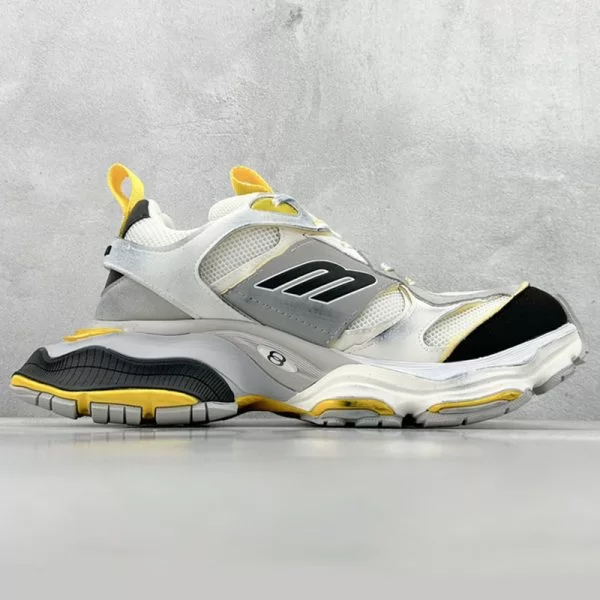 بالنسیاگا کارگو Balenciaga Cargo Sneaker Grey Black Yellow بالنسیاگا کارگو Balenciaga Cargo Sneaker Grey Black Yellow