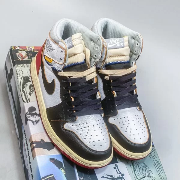 جردن وان یونیون لس آنجلس بلک تو Jordan 1 Retro High Union Los Angeles Black Toe جردن وان یونیون لس آنجلس بلک تو Jordan 1 Retro High Union Los Angeles Black Toe