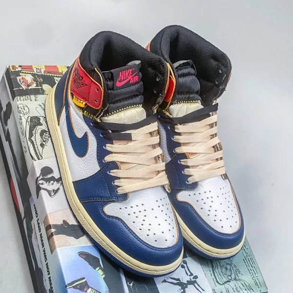 جردن وان یونیون لس آنجلس استورم بلو Jordan 1 Retro High Union Los Angeles Storm Blue