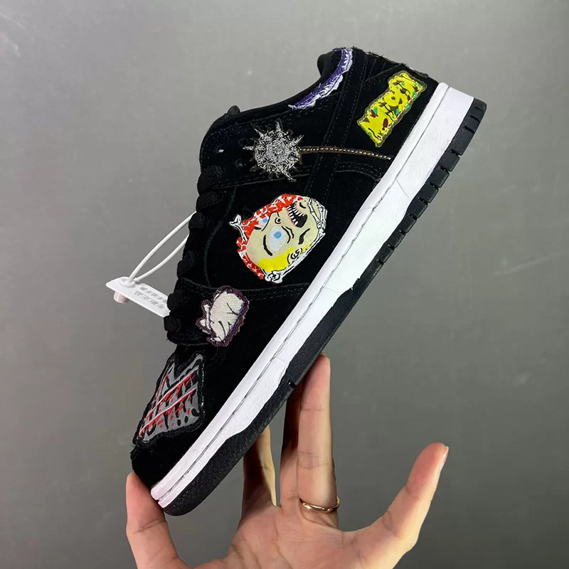 نایک اس بی دانک پرو نک فیس Nike SB Dunk Low Pro QS Neckface نایک اس بی دانک پرو نک فیس Nike SB Dunk Low Pro QS Neckface - تصویر 4