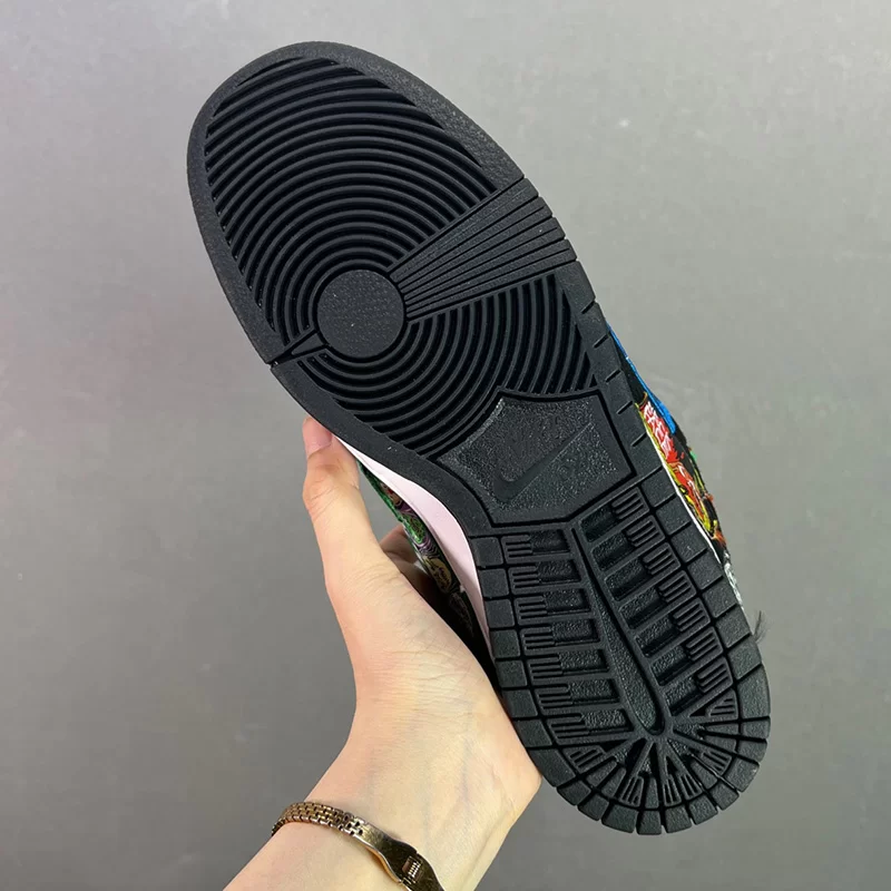 نایک اس بی دانک پرو نک فیس Nike SB Dunk Low Pro QS Neckface نایک اس بی دانک پرو نک فیس Nike SB Dunk Low Pro QS Neckface - تصویر 6