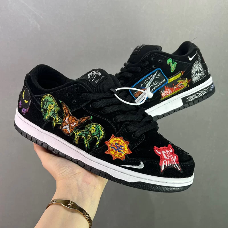نایک اس بی دانک پرو نک فیس Nike SB Dunk Low Pro QS Neckface نایک اس بی دانک پرو نک فیس Nike SB Dunk Low Pro QS Neckface - تصویر 5